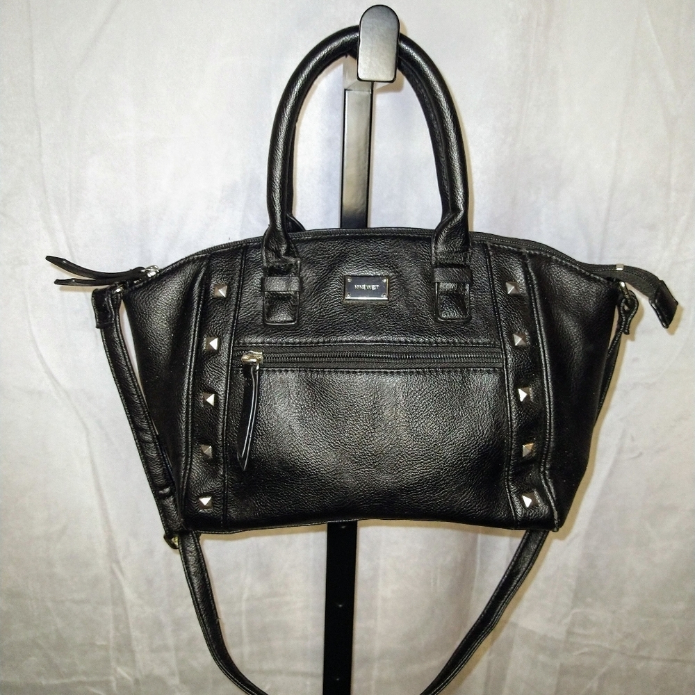 Women's Black Nine West Tote Bag